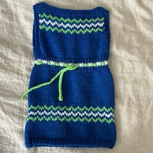 Toddler sleeveless knit vest/tunic